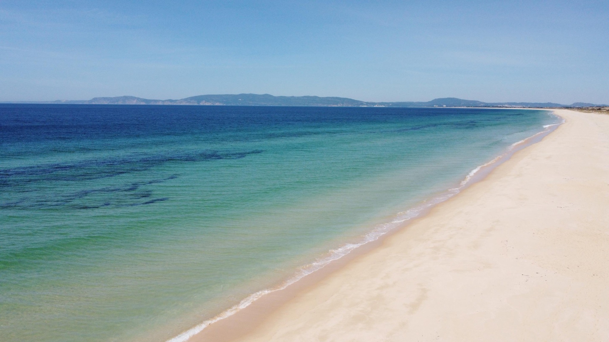 Mar e praia da Comporta